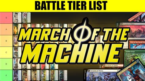 magic the gathering battle|tier list on magic cards.